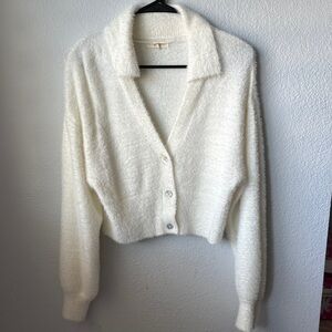 Cozy White Women's Sweater